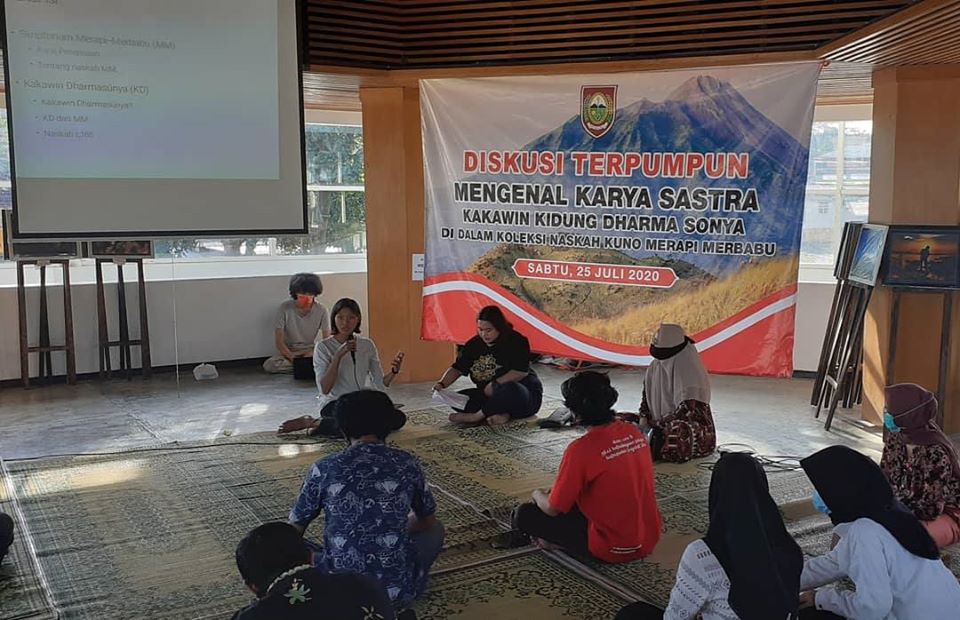 Diskusi Kakawin Darmasunya di Museum Hamong Wardoyo Boyolali