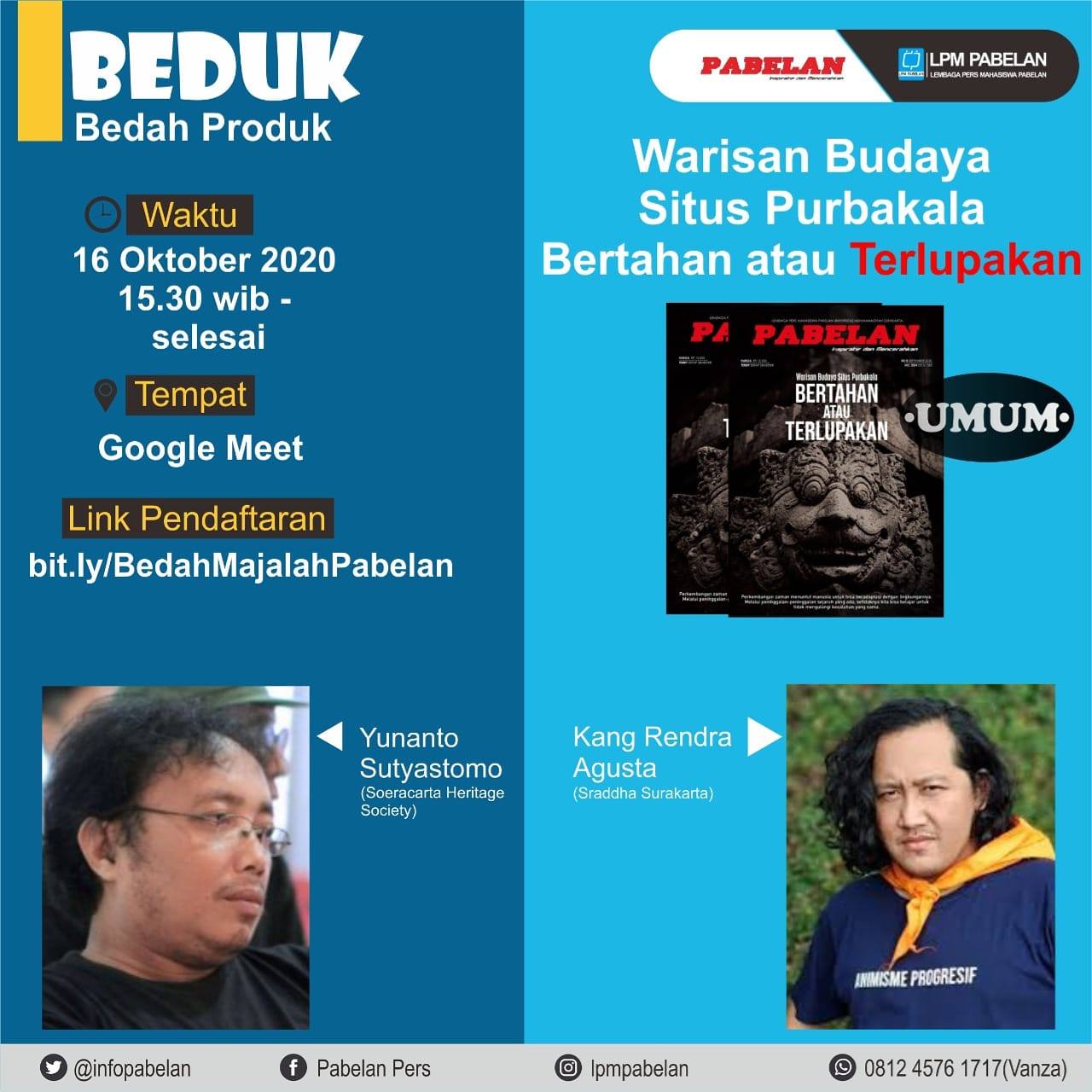 Membincang Cagar Budaya di Surakarta