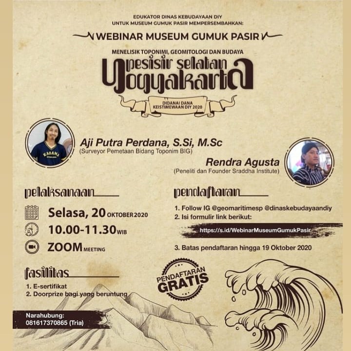 Geomitologi Pesisir Selatan Jawa: Pertemuan Lintas Disiplin Geologi dan Foklore.