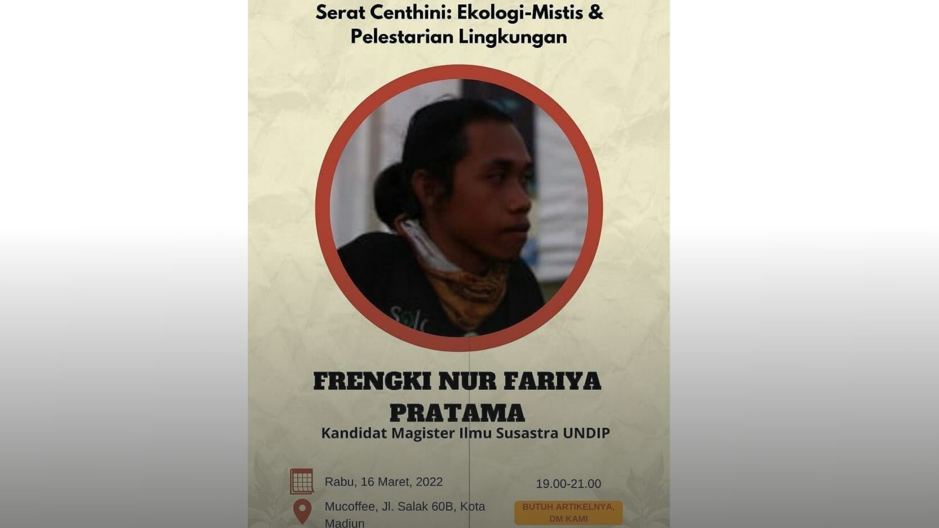 Serat Centhini dan Ekologi Mistik