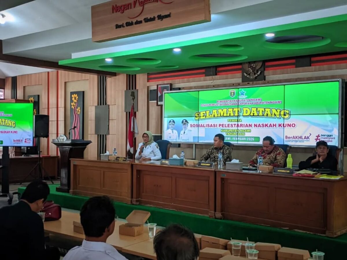 Sosialisasi Naskah Kuno di Ngawi